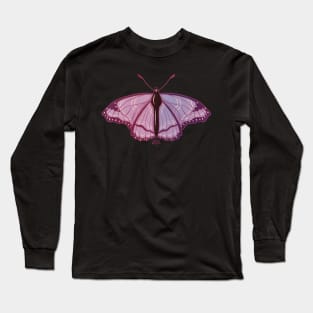 Amethyst butterfly Long Sleeve T-Shirt